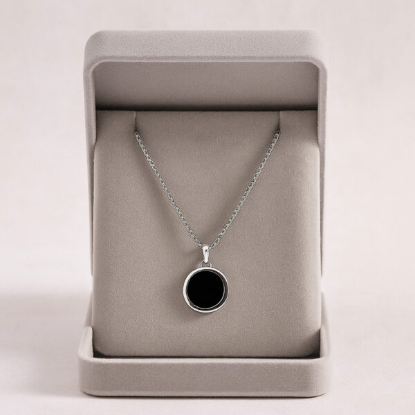 Aarvx Round Chain Locket for Boys
