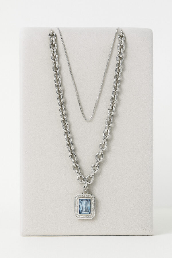 Aarvx Men Square Diamond Pendants