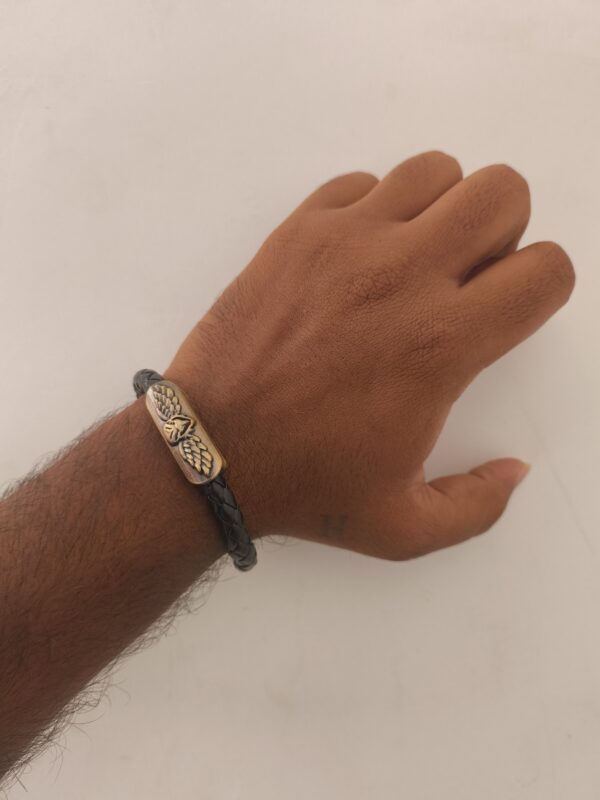 Bold Leather Bracelet